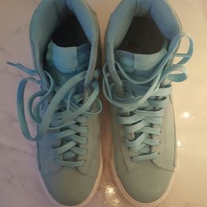 Nike blue High top sneakers